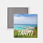 Tahiti Magnet (Vorderseite/Rückseite)