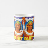 Tahiti ~ Perle du Pacifique Kaffeetasse (Mittel)