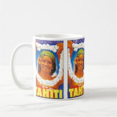 Tahiti ~ Perle du Pacifique Kaffeetasse (Links)