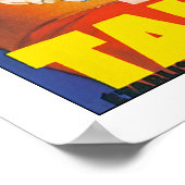 Tahiti "Perle du pacifique" Poster (Ecke)