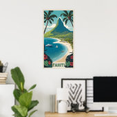 Tahiti Poster (Heimbüro)