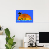 Tahiti Poster (Heimbüro)