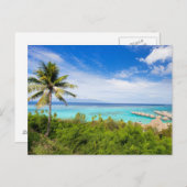 Tahiti Postkarte (Vorne/Hinten)