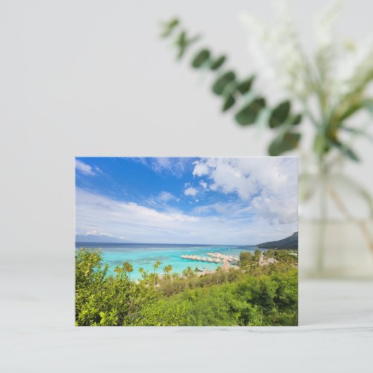 Tahiti Postkarte (Stehend Vorderseite)