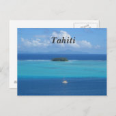 Tahiti Postkarte (Vorne/Hinten)