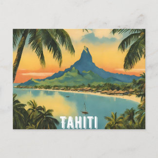 Tahiti Postkarte