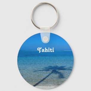 Tahiti-Reflexionen Schlüsselanhänger