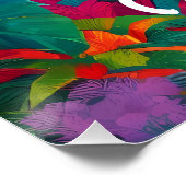 Tahiti-Reiseplakat Poster (Ecke)