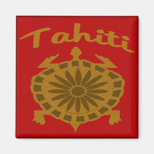 Tahiti-Schildkröte Magnet