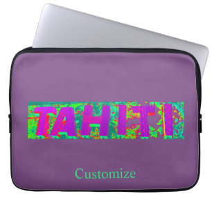 Tahiti Sign Thunder_Cove Laptopschutzhülle