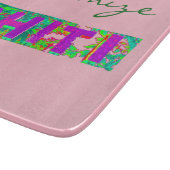 Tahiti Sign Thunder_Cove Schneidebrett (Ecke)