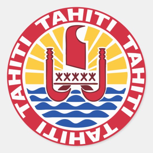 Tahiti sticker (Vorderseite)