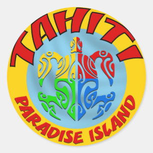 Tahiti Sticker