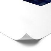 Tahiti Sunset Poster (Ecke)