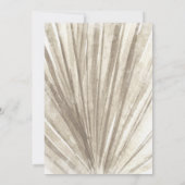 Tahiti | Tropical Beach Island Wedding Einladung (Rückseite)