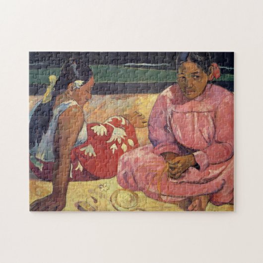 Tahitian Frauen auf dem Strand - Paul Gauguin Puzzle (Horizontal)