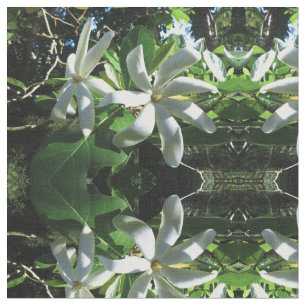Tahitian Gardenia Stoff