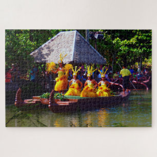 Tahitian Heritage Hawaiian Dancers Puzzle