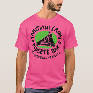 Tahitian Lanai Papeete Bar - Waikiki, HI - Vintage T-Shirt