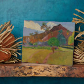 Tahitian Landscape, 1891 (Oil on canvas) Fotoplatte (Seite)