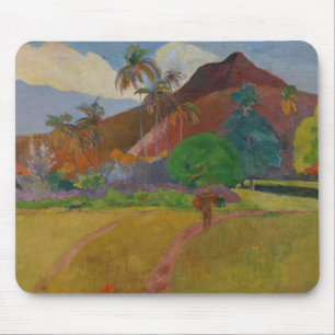 Tahitian Landschaft, 1891 (Öl auf Leinwand) Mousepad