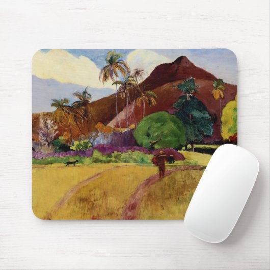 Tahitian Landschaft durch Paul Gaugin Mousepad (Mit Mouse)