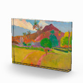 Tahitian Landschaft Paul Gauguin Post-Impressionis Fotoblock (Rechts)