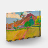 Tahitian Landschaft Paul Gauguin Post-Impressionis Fotoblock (Links)