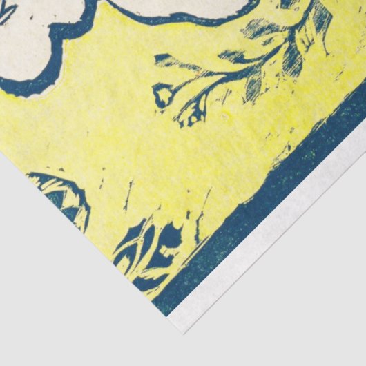 Tahitian Women and Dog, Gauguin Seidenpapier (Ausschnitt)