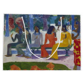 Tahitian Women, Gauguin Große Geschenktüte (Rückseite)
