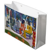 Tahitian Women, Gauguin Große Geschenktüte (Vorderseite Schrägansicht)