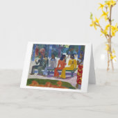 Tahitian Women, Gauguin Karte (Gelbe Blume)