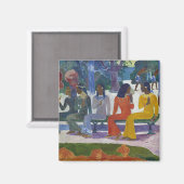 Tahitian Women, Gauguin Magnet (Vorderseite/Rückseite)