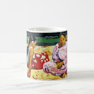 Tahitian Women on the Beach by Paul Gauguin Kaffeetasse