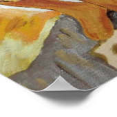 Tahitian Women Print Poster (Ecke)