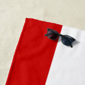 Tahitianische Flagge Strandtuch (Beispiel)