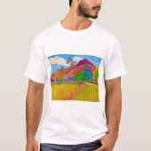 Tahitianische Landschaft, Gauguin T-Shirt (Vorderseite)