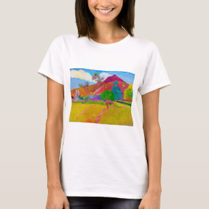 Tahitianische Landschaft, Gauguin T-Shirt