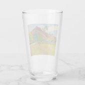 Tahitianische Landschaft (von Paul Gaugin) Glas (Rückseite)