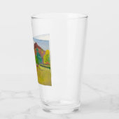 Tahitianische Landschaft (von Paul Gaugin) Glas (Links)
