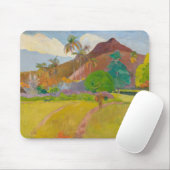 Tahitianische Landschaft (von Paul Gaugin) Mousepad (Mit Mouse)