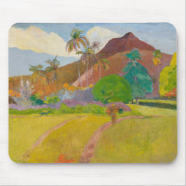 Tahitianische Landschaft (von Paul Gaugin) Mousepad