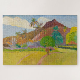Tahitianische Landschaft (von Paul Gaugin) Puzzle