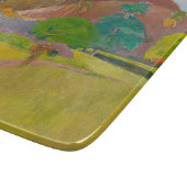 Tahitianische Landschaft (von Paul Gaugin) Schneidebrett (Ecke)