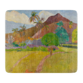 Tahitianische Landschaft (von Paul Gaugin) Schneidebrett