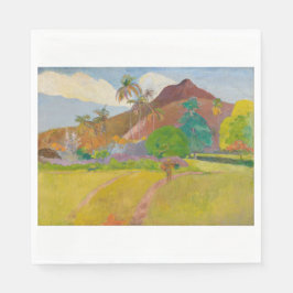 Tahitianische Landschaft (von Paul Gaugin) Serviette