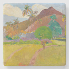 Tahitianische Landschaft (von Paul Gaugin) Steinuntersetzer