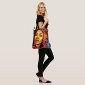 Tahlia Beautiful Black Woman Pop Art Art Tasche (Am Model)
