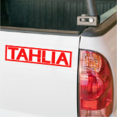 Tahlia Briefmarke Autoaufkleber (Auf Lkw)