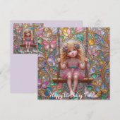 ~ TAHLIA ~ Happy Birthday ~ Baum Swing ~ (Vorne/Hinten)